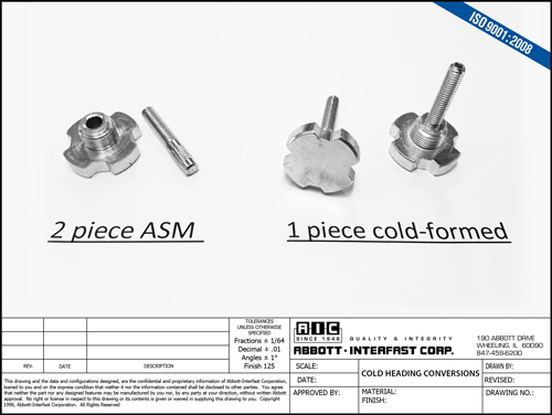 cold conversions machined components asm